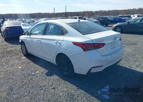 2021 Hyundai Accent Se from USA, damaged, VIN 3KPC24A67ME128573